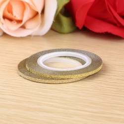 Fir metalic adeziv modele unghii 3D mat #321101 Folie fir metalic